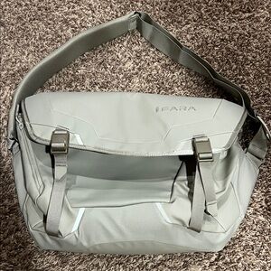 $219 FARA Raven 12 waterproof messenger bag in Dune